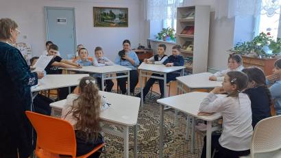 В школьной библиотеке прошла познавательная викторина, приуроченная ко Всемирному дню книги. 