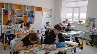 23 апреля в КГУ «Казанская ОШ», в рамках празднования Дня национальной книги, для учащихся 1–11 классов было организовано 10-минутное чтение стихотворений выдающегося казахского поэта Магжан Жумабаев.